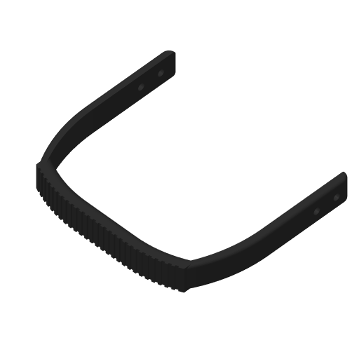 Early 3D design of the separate StrumBuggy handle component